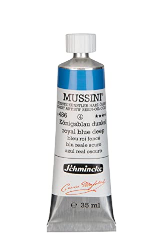 Schmincke Mussini Oils Royal Blue Deep 35Ml Tube Series 4