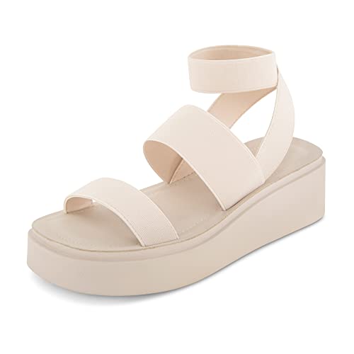 Sandale plateforme extensible Pixar femme nu-pieds confort marche