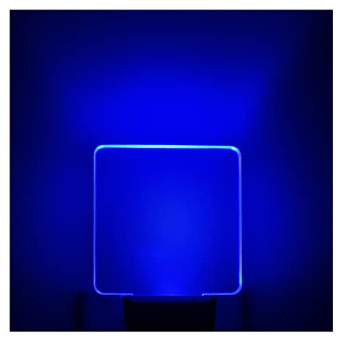 Blue Led Night Light Plug in - 4 Pack Dusk to Dawn Sensor Auto ON Off 0.5W