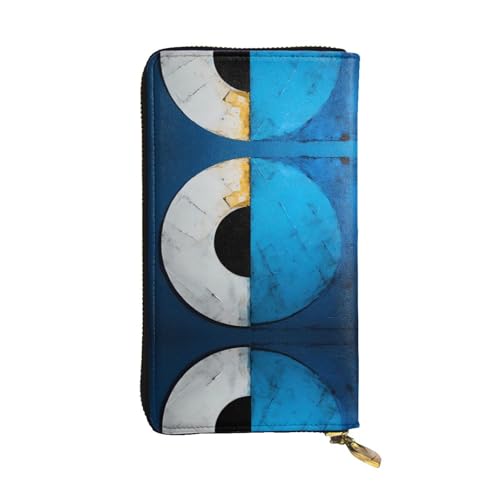 Portefeuille de voyage portable en cuir imprimé, une idée cadeau chic et utile
