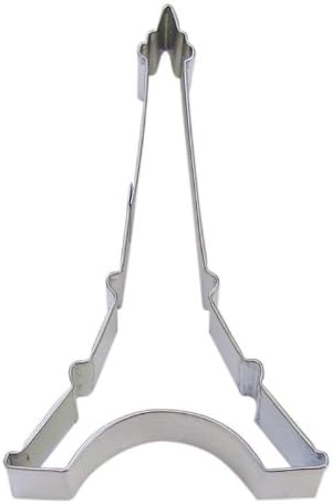 R&M Eiffel Tower 4.5" Cookie Cutter in Durable, Economical, Tinplated Steel