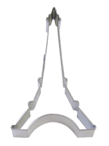 R&M Eiffel Tower 45 Cookie Cutter in Durable Economical Tinplated Steel