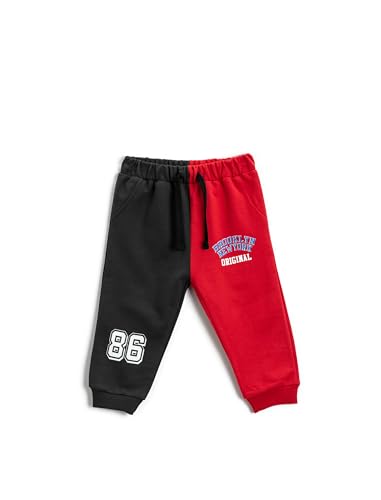 Sweatpants bébés garçons imprimé coton jogger Koton multicolore