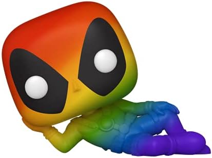 Funko POP Marvel: Pride - Deadpool (Rainbow),Multicolor,Standard