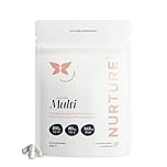 Nurture Pregnancy Multivitamin - Essential Prenatal Vitamins & Minerals with 100µg Vitamin D & Gentle Iron - Clinically Proven Ingredients - Professor Formulated Supplement - 4 Weeks Supply