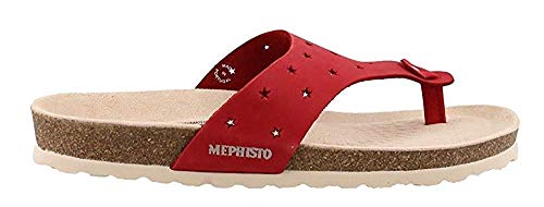 Mephisto Nikie Star Red Nubuck 38 (US Women's 8) B (M)