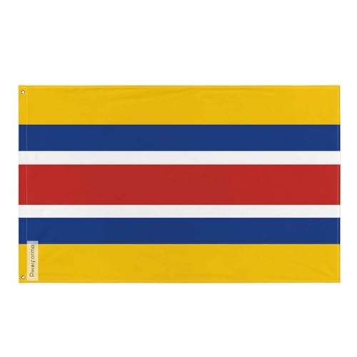 Drapeaux du Mengjiang multi-tailles en polyester avec 10 œillets