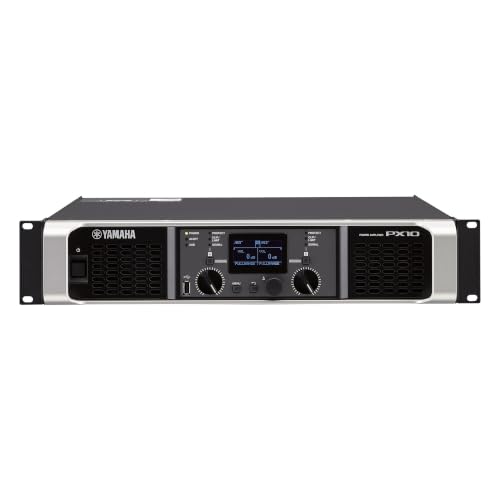 Yamaha PX10 1200 Watt Power Amplifier (Black)