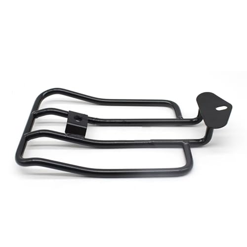 Porte bagages moto robuste en fer noir pour support de selle solo Sportster XL