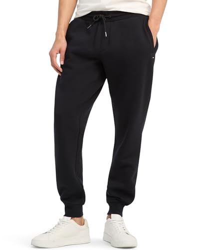 Tommy Hilfiger Men's Casual Fleece Lined Jogger Sweatpants, Also Available in Big & Tall, Desert Sky, X-Large