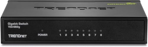 TRENDnet 8-Port Switch Black thumbnail 3