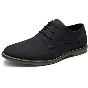 Jousen Men’s Casual Dress Shoes Suede Business Classic Dress Shoes for Men