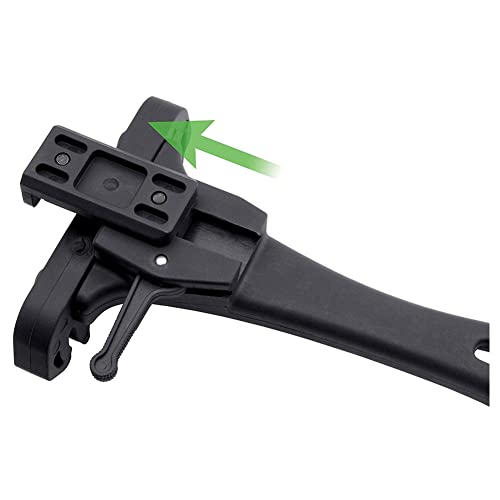 TRUGLO TUFF-LOC 4-Arrow Ultra-Quiet Lightweight Compact Composite Vibration-Absorbing Left-Hand Convertible Bow Hunting Archery Quiver