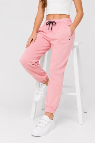 Image of Alan Jones Clothing Girl's Slim Fit Mid Rise Track Pant