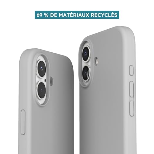 Coque silicone iPhone 16 Plus Vonmählen fini les chutes et chocs
