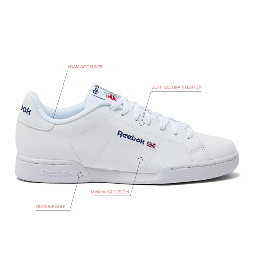 Reebok NPC II Sneakers for Men, Casual Tennis Mens Shoes2
