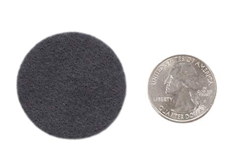 Image of Playfully Ever After Slate Gray Craft Felt Circles (1.5 Inch - 94pc)