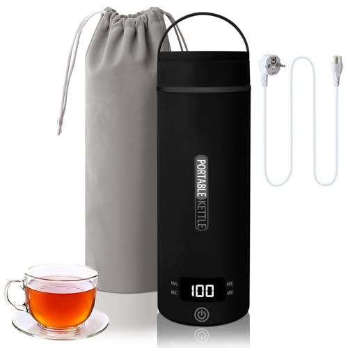 Reise Wasserkocher Klein Elektrische, 300W Tragbarer Wasserkocher...