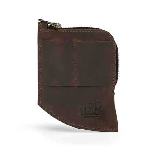 Hide & Drink, EDC Pocket Wallet, Curved Cash Organizer, Slim Front Card Holder, Money Clip, Full Grain Leather, Handmade Travel Accessories2