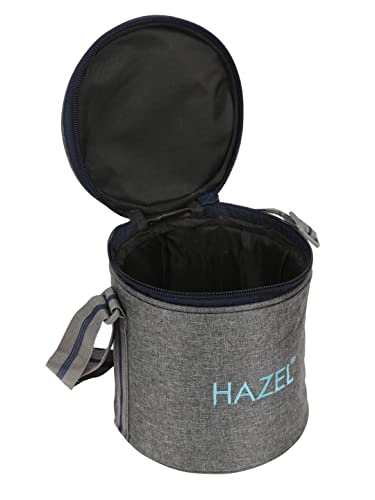 Image of HAZEL Lunch Bag for Office Men and Women | Water Resistant Tiffin Bag for Kids to School | Tiffin Cover Bag Only, Standing Bag