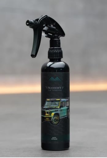 MANSORY Car Cosmetics Luxus-Autopflege-Set, 7-teilig, mit Allzweckreiniger, Glasreiniger, Quick Detailer, Shampoo und Reifenpflege