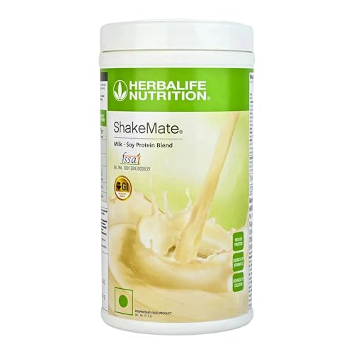 Herbalife Nutrition Weight Loss Combo,F1 Vanilla, Shakemate, Protein 200 gm With Afresh Cinnamon Energy Drink (Pack of 4 Vanilla Flavored)