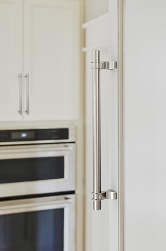 Image of Amerock Davenport 12 inch (305mm) Center-to-Center Polished Nickel Appliance Pull, BP36697PN