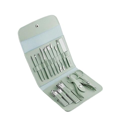 Boîte de coupe-ongles vert pour votre routine de soin à la maison