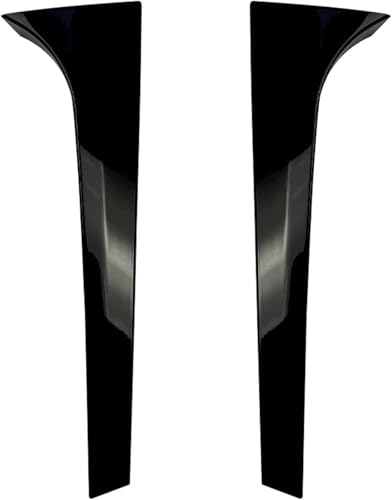 Becquet arrière et spoiler latéral pour voiture Skoda Kodiaq noir