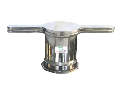 Image of MYNAKSHA Alumunium Murukku Maker | Muruku Achu | Chakli Sev | Sancha Ribbon Pakkoda Murkul Kitchen Dough Press | Janthikulu Maker | Idiyappam Gathiya with Set of 5 Different Plates