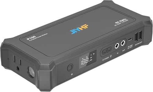 JIYHF Portable Power Bank with AC Outlet - 99.9Wh Backup ...