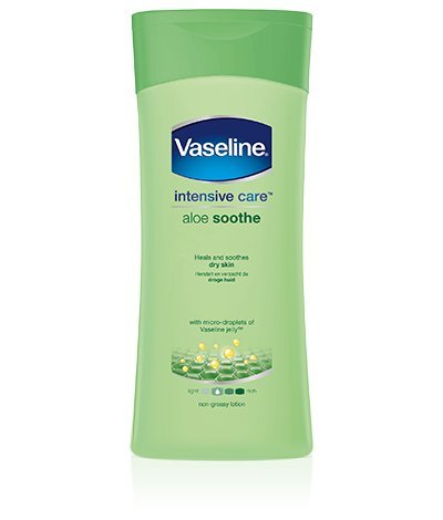 Vaseline Essential Moisture Aloe frais et léger sentiment 200ml - Pack de 4