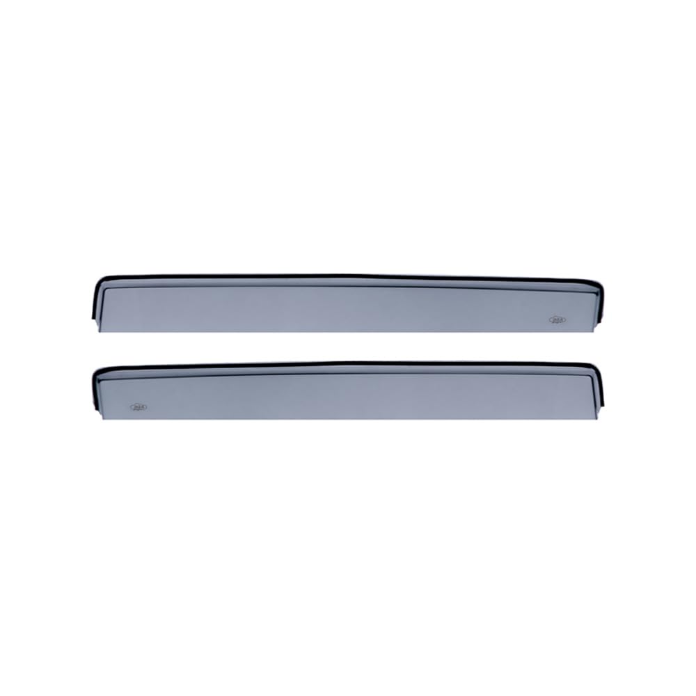 DGA Wind Deflectors (Rear) compatible with Volkswagen T-Roc 2017- (2-pieces), Grey