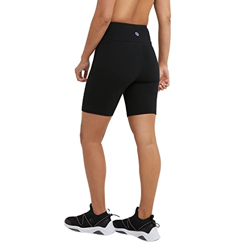 Champion Women's Bike Shorts, Authentic, Moisture Wicking, Bikers Shorts for Women, 7" (Plus Size Available)2