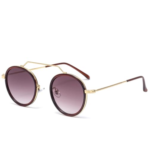 Lunettes de soleil rondes en métal MUTYNE l'alliance du classique et de la tendance