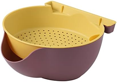 DIOUS Lazy Dried Fruit Bowl, Multifunctional Fashionable Snack Storage Box, Very for Snacks, Or Pistachio/Sunflower Seed Boxes,Red