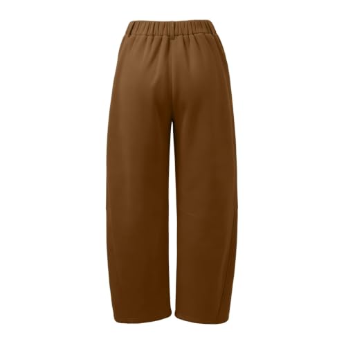 Barrel Sweatpants Women High Waisted Business Casual Office Work Pants - image 5