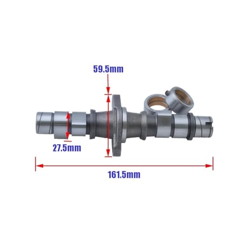 Arbre à cames de moto en acier forgé et culbuteur fluide pour CM250