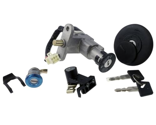 2EXTREME Serrure d'allumage compatible avec CPI Hussar, Oliver Sport City, Popcorn, Keeway RX8, RY8, 50 cm³