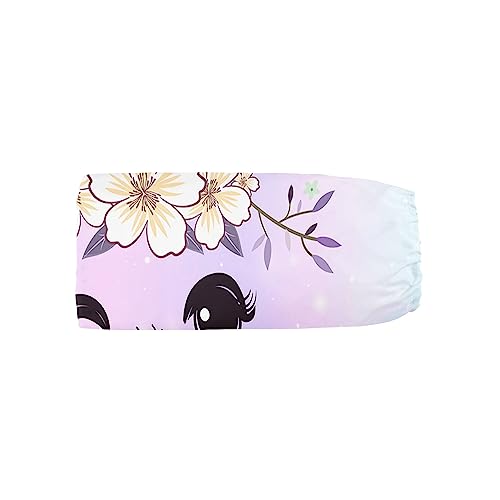 Image of Crib Bedding Set,3pcs Nursery Crib Bedding with Comforter Crib Sheet & Crib Skirt,Lovely Unicorn Flowers Printed Nursery Bedding for Baby Boys and Girls(Purple Unicorn)