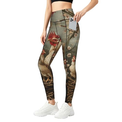 Pantalones de yoga ERSDWRE control de abdomen que no se bajan al correr