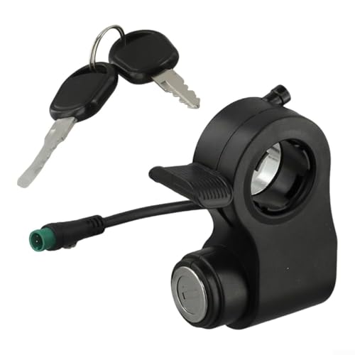 Electric Scooter Door Lock for Kukirin for G2 for Pro for Max Electric Scooter 5-Pin for IGNITION Key Accelerator Throttle, Electric Scooter Start Switch Accelerator Pedal Easy Installation