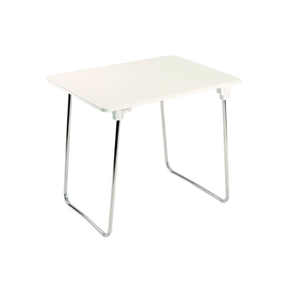 Mesa con Patas de Aluminio, 80 x 60 cm