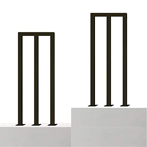 Barre de support en M pour garde-corps de porche et rampe d'escalier intérieur extérieur