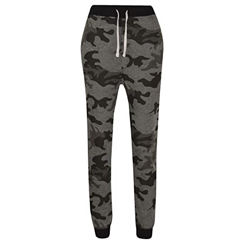 Joggers filles garçons camouflage en coton pour enfants de 2 à 13 ans