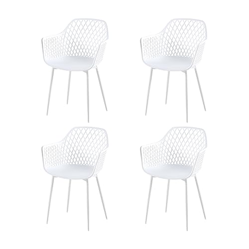 Buybyroom Juego de 4 sillones sillones