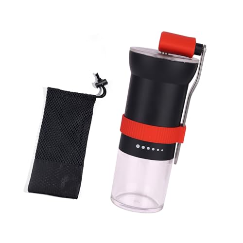 Molinillo de café manual multiusos portátil con molino cerámico ajustable para casa 5