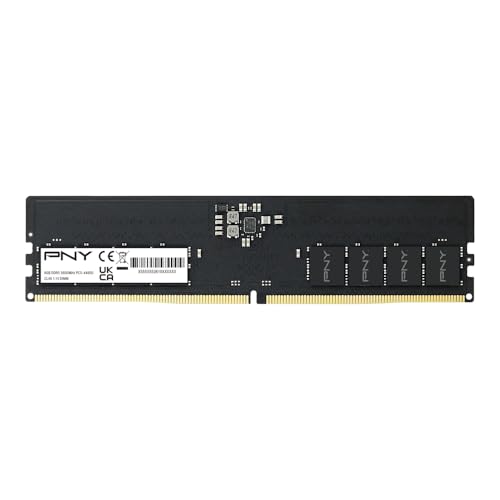 PNY Performance 8GB (1x16GB) DDR5 RAM 5600MHz (PC5-44800) - CL46, 1.1V - Compatible with 5200MHz, 4800MHz - Desktop Memory Kit - MD8GSD5560046-TB by PNY - Image 7