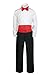 Classic Fashion Boy Suit Party Formal Wedding Colors Satin Cummerbund & Bow tie (8-14(25
