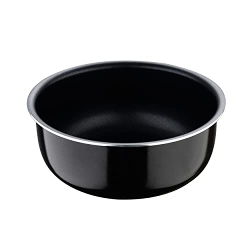 BERGNER Black Edition | Set de 3 Casseroles de Cuisine de 16, 18 et 20 cm + 1 Manche Ergonomique et Amovible | Aluminium Pressé et Antiadhésif | Pour tous Types de Cuisinières et de Four – Image 5